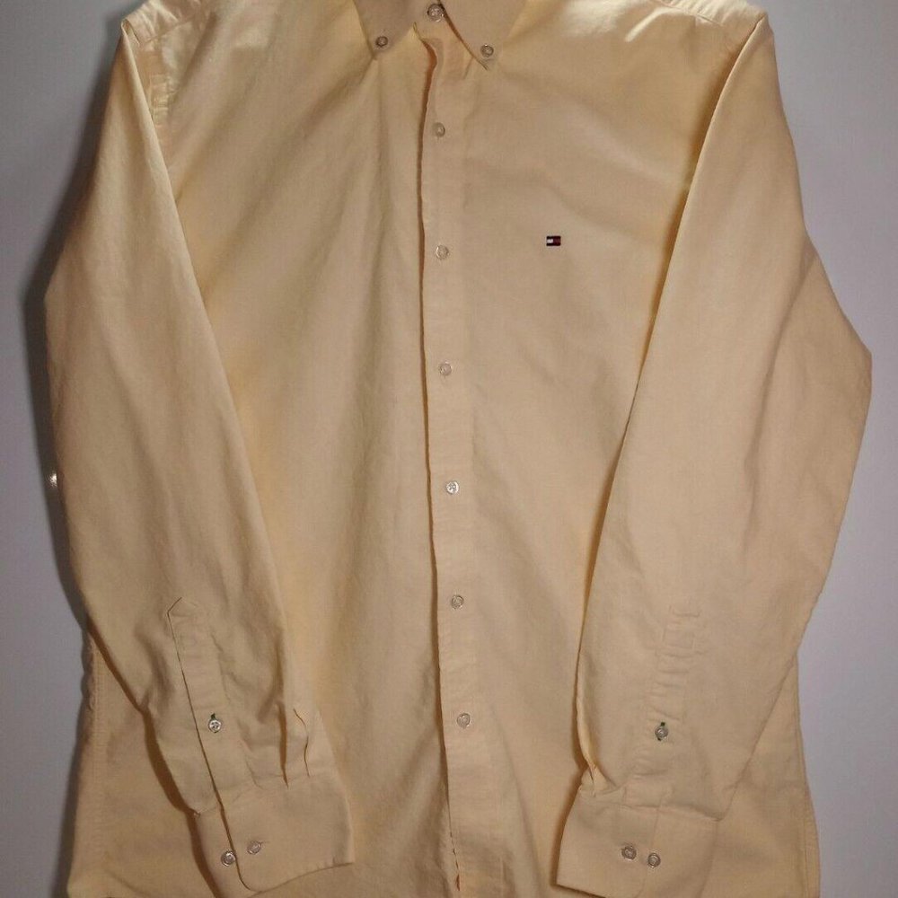 Tommy Hilfiger Heritage Oxford Men's 16.5 (34-35) L Slim Fit Button Down Shirt